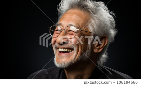 中年男子笑容自信 106194666