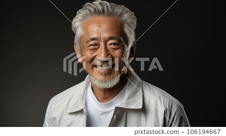 中年男子笑容自信 106194667