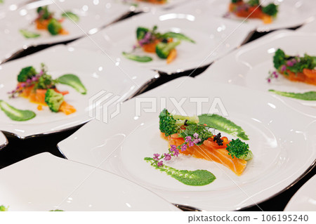 美味的法式開胃三文魚 106195240