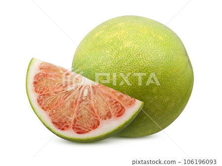 Grape Fruit isolated on white background 106196093