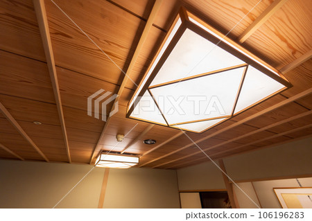 Japanese-style room lighting ceiling top plate 106196283