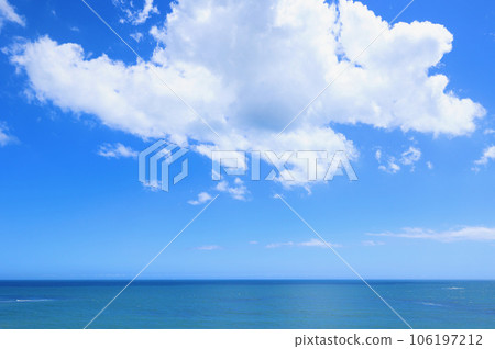 blue sea and sky ibaraki prefecture blue sea and sky ibaraki prefecture 106197212