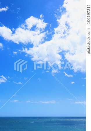 blue sea and sky ibaraki prefecture 106197213