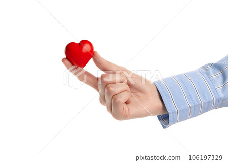 PNG, red heart in hand. Blood donation, isolated on white background PNG, red heart in hand. Blood donation, isolated on white background 106197329