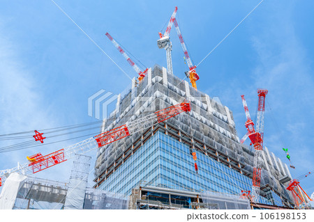 Skyscraper construction site (construction image) 106198153