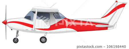 Single Engine Light Aircraft Vector 106198440