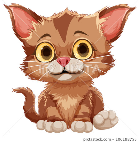 Illustration Cute Cat