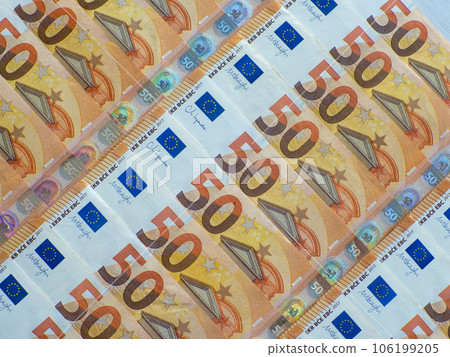 Background of the fifty euros banknotes Background of the fifty euros banknotes 106199205