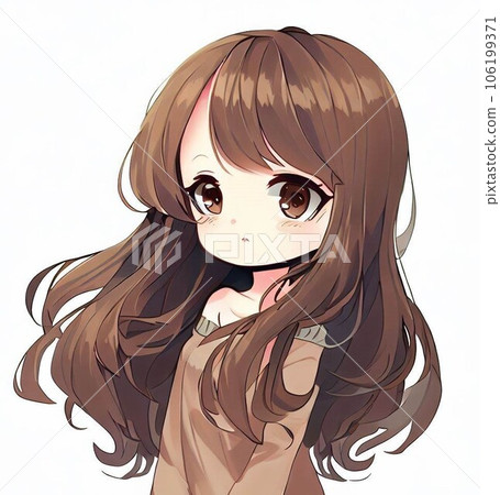 A girl in the twilight blowing in the autumn wind A girl in the twilight blowing in the autumn wind 106199371