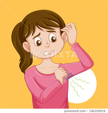 Teen Girl Worry Armpit Odor Issues During Puberty 106200016