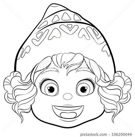 Cheerful Boy with Party Hat Smiling Cheerful Boy with Party Hat Smiling 106200044
