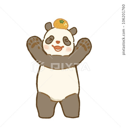 mandarin orange panda mandarin orange panda 106201760
