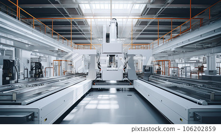 factory workshop interior and machines factory workshop interior and machines 106202859
