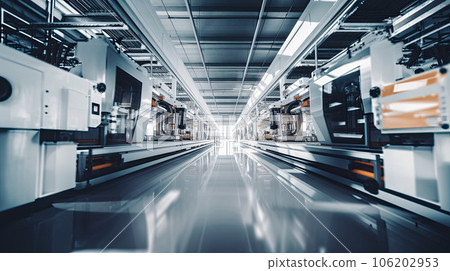 factory workshop interior and machines factory workshop interior and machines 106202953