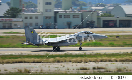 JASDF 306th Squadron F-15 Eagle takeoff 106203283