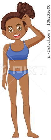 Puberty girl with confidence Puberty girl with confidence 106203600