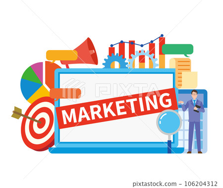 marketing image illustration 106204312