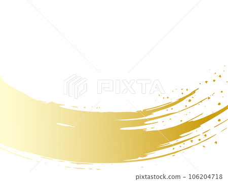 Background material with golden brush lines Background material with golden brush lines 106204718