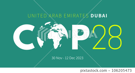 COP28 UAE. United Nations climate change conference 106205473