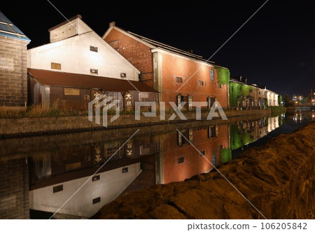 [Video] Otaru Canal at night (Otaru City, Hokkaido) 106205842