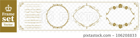 decorative border decorative border 106208833