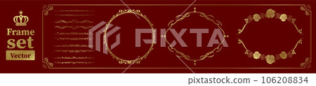 decorative border decorative border 106208834