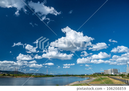 淀川夏日風景 淀川夏日風景 106208859