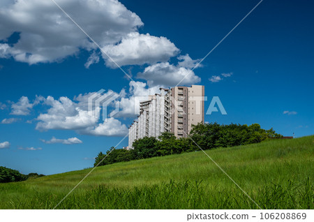 淀川超級堤岸上的豪宅 106208869