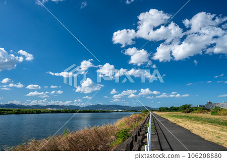 淀川夏日風景 淀川夏日風景 106208880
