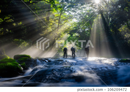夏日絕景：夢幻菊池溪谷的光束 106209472
