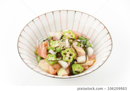 番茄秋葵配鹹海帶調味 106209983