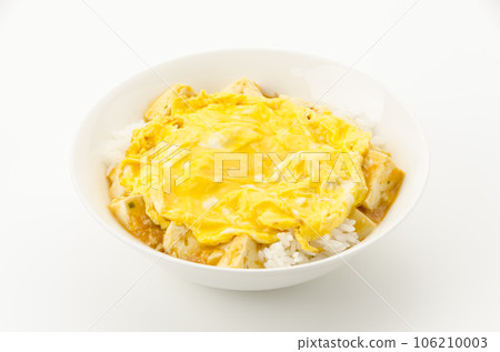 Fluffy egg topped mapo rice bowl 106210003