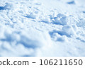 beautiful blue ice abstract natural background 106211650