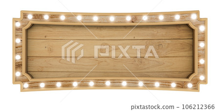 wooden sign isolated on white background wooden sign isolated on white background 106212366
