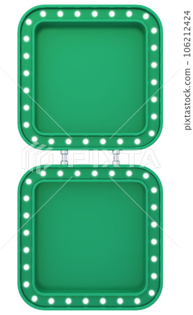 light bulbs on a white background 106212424