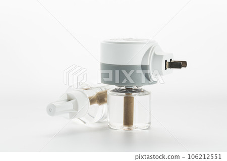 Mosquito coil placed on a white background. 106212551