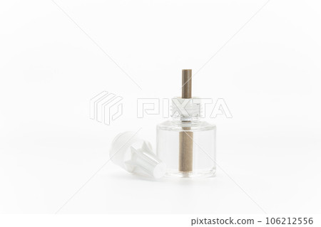 Mosquito coil placed on a white background. Mosquito coil placed on a white background. 106212556