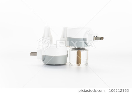 Mosquito coil placed on a white background. 106212563