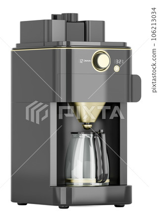 Coffeemaker, coffee machine. 3D rendering Coffeemaker, coffee machine. 3D rendering 106213034