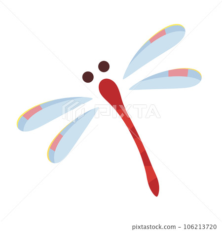 日式蜻蜓插畫 106213720