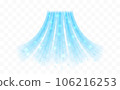 Fresh air effect. The direction of movement of cold air. 106216253