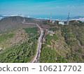 Cherry blossom road in Hwangryeongsan Mountain, Busan, South Korea, Asia 106217702