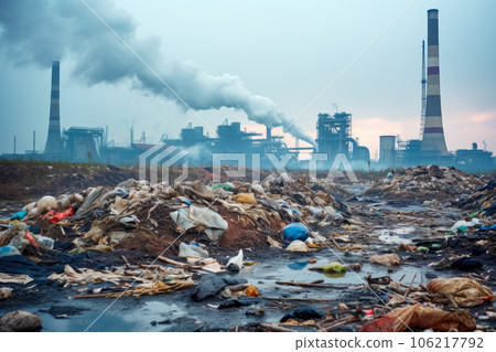 Pollution of the environment. Pollution of the environment concept 106217792