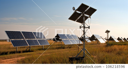 Green energy. Generative Ai Illustration. High quality illustration 106218596