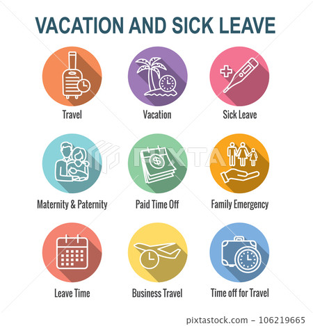 Paid Family Leave Benefits - PFL Benefits include sick time, paid time off, vacation benefits, death in the family, maternity, paternity leave, and other PTO 106219665