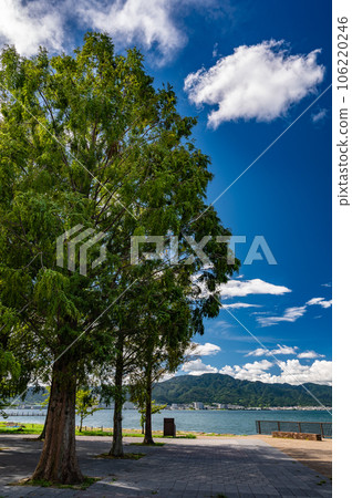 從大津湖濱渚公園眺望西湖 106220246