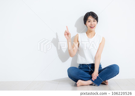 牛仔女人全身 牛仔女人全身 106220526