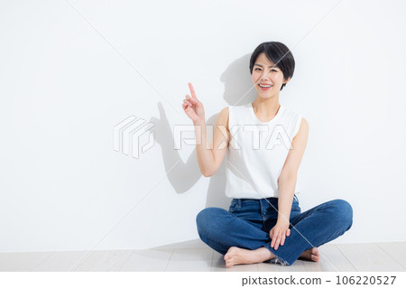 Denim woman whole body Denim woman whole body 106220527