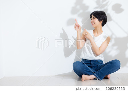 牛仔女人全身 牛仔女人全身 106220533