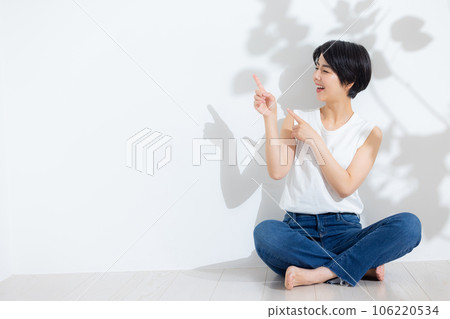 牛仔女人全身 牛仔女人全身 106220534